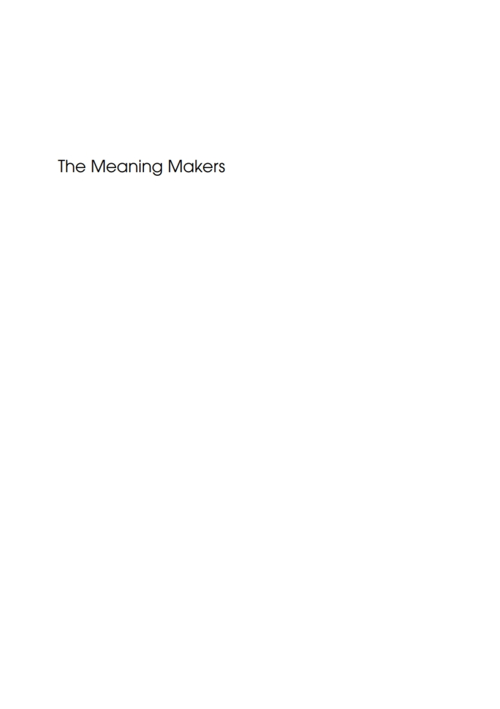 The Meaning Makers Learning to Talk and Talking to Learn 2nd Edition - (PDF/EPUB Version)