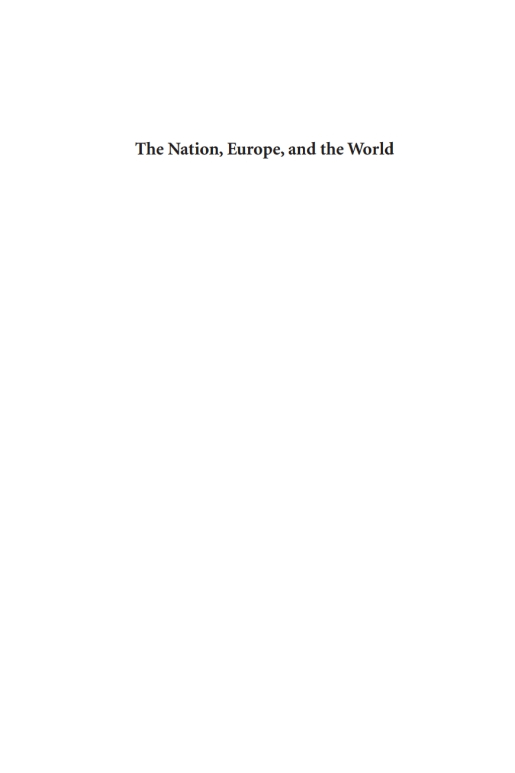 The Nation, Europe, and the World Textbooks and Curricula in Transition 1st Edition - (PDF/EPUB Version)