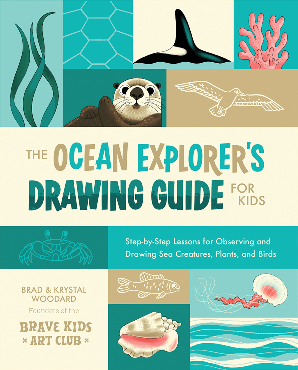 The Ocean Explorer's Drawing Guide For Kids Step-by-Step Lessons for Observing and Drawing Sea Creatures, Plants, and Birds - (PDF/EPUB Version)