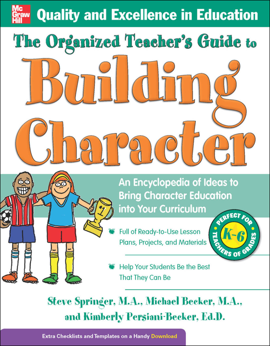 The Organized Teacher's Guide to Building Character, 1st Edition - (PDF/EPUB Version)