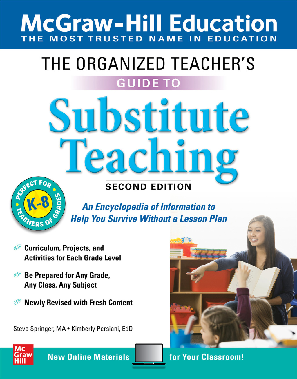 The Organized Teacher's Guide to Substitute Teaching, Grades K-8, Second Edition 2nd Edition - (PDF/EPUB Version)