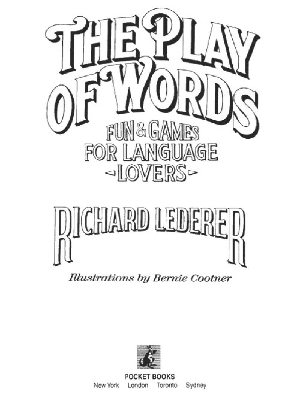 The Play of Words - (PDF/EPUB Version)
