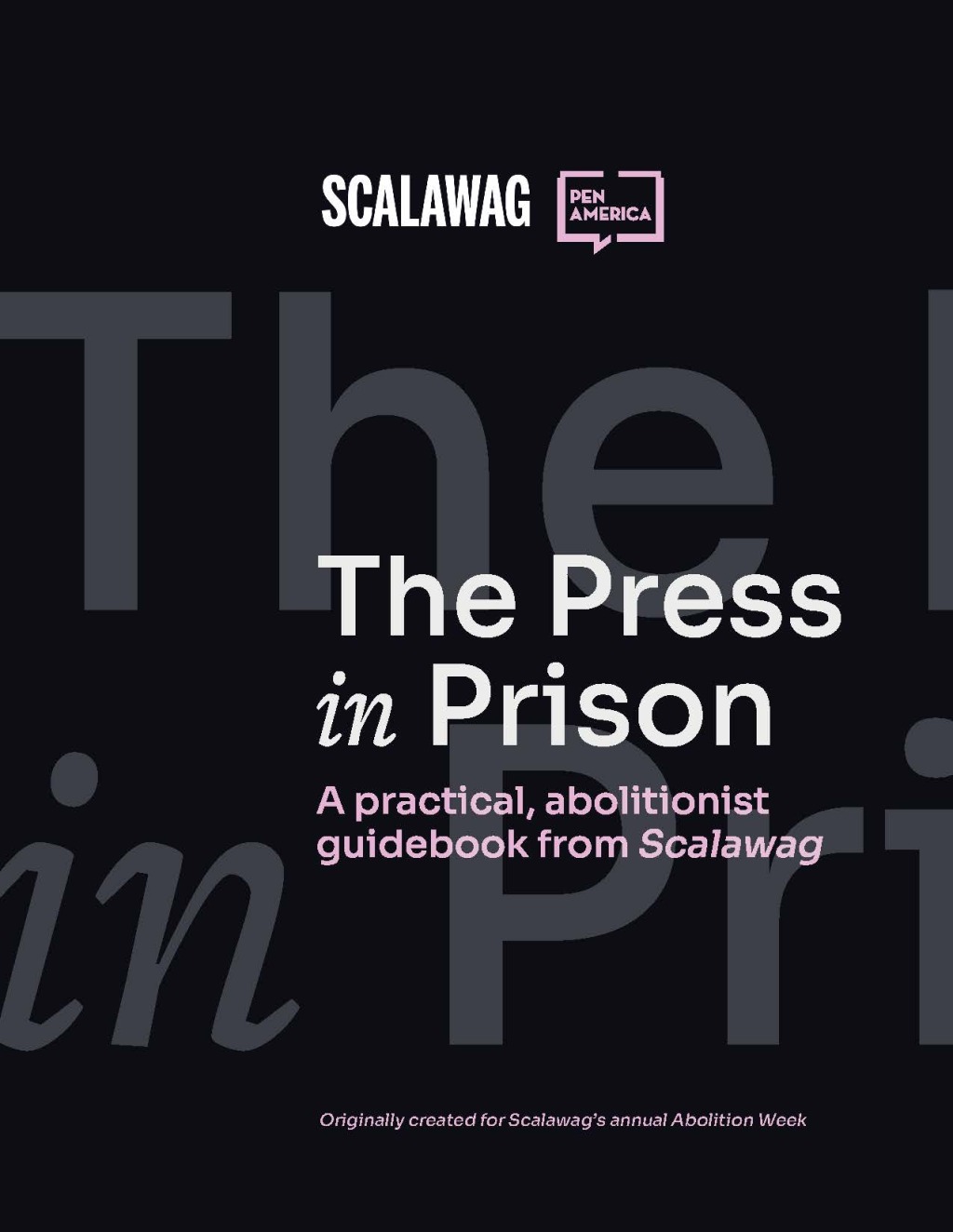 The Press In Prison - (PDF/EPUB Version)