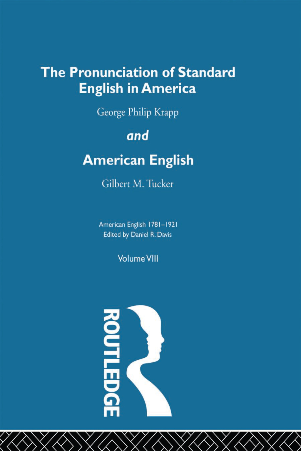 The Pronunciation of Standard English in America and American English 1st Edition â€“ PDF/EPUB Version Downloadable