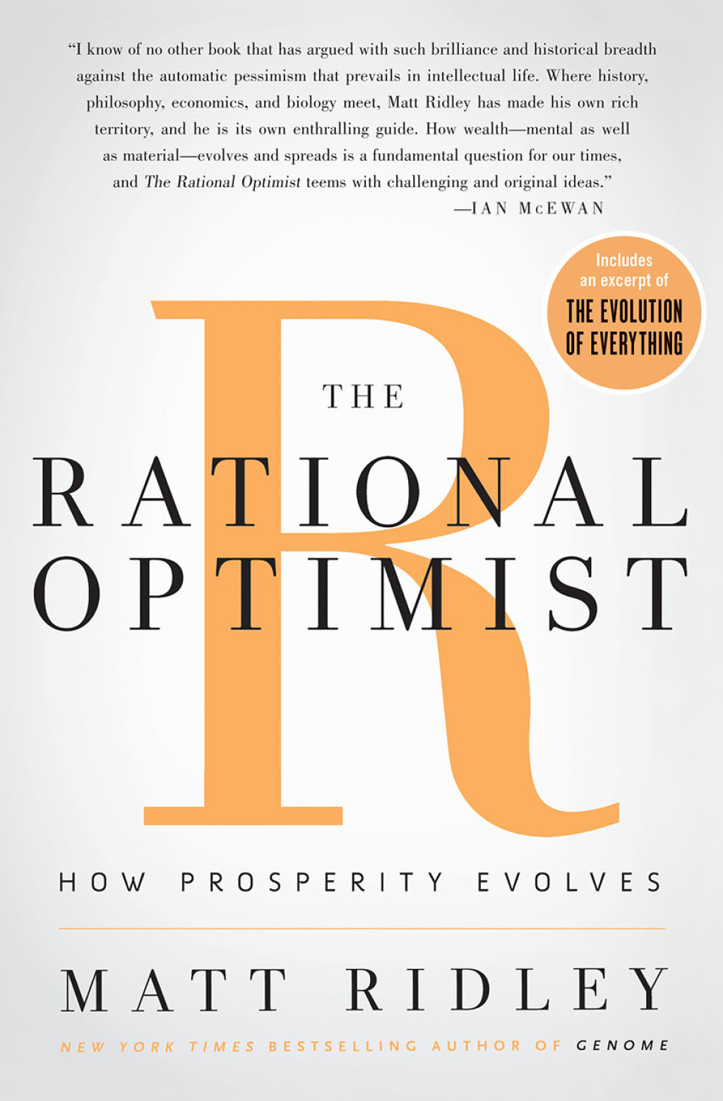 The Rational Optimist How Prosperity Evolves - (PDF/EPUB Version)