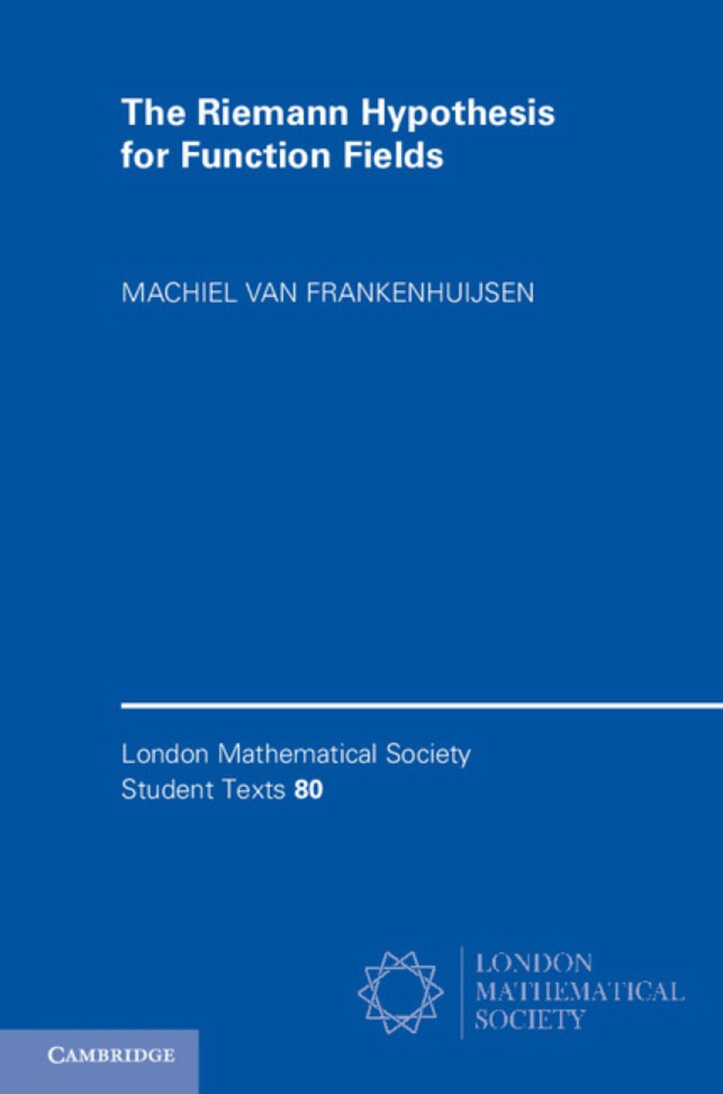 The Riemann Hypothesis for Function Fields Frobenius Flow and Shift Operators - (PDF/EPUB Version)