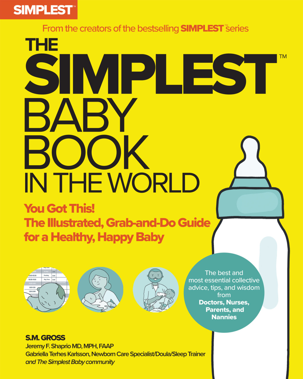 The Simplest Baby Book in the World The Illustrated, Grab-and-Do Guide for a Healthy, Happy Baby - (PDF/EPUB Version)