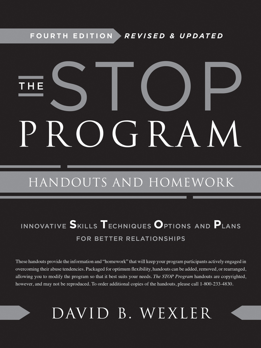 The STOP Program: Handouts and Homework - (PDF/EPUB Version)