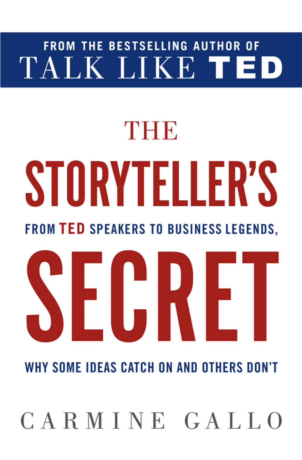The Storyteller's Secret From TED Speakers to Business Legends, Why Some Ideas Catch On and Others Don't - (PDF/EPUB Version)