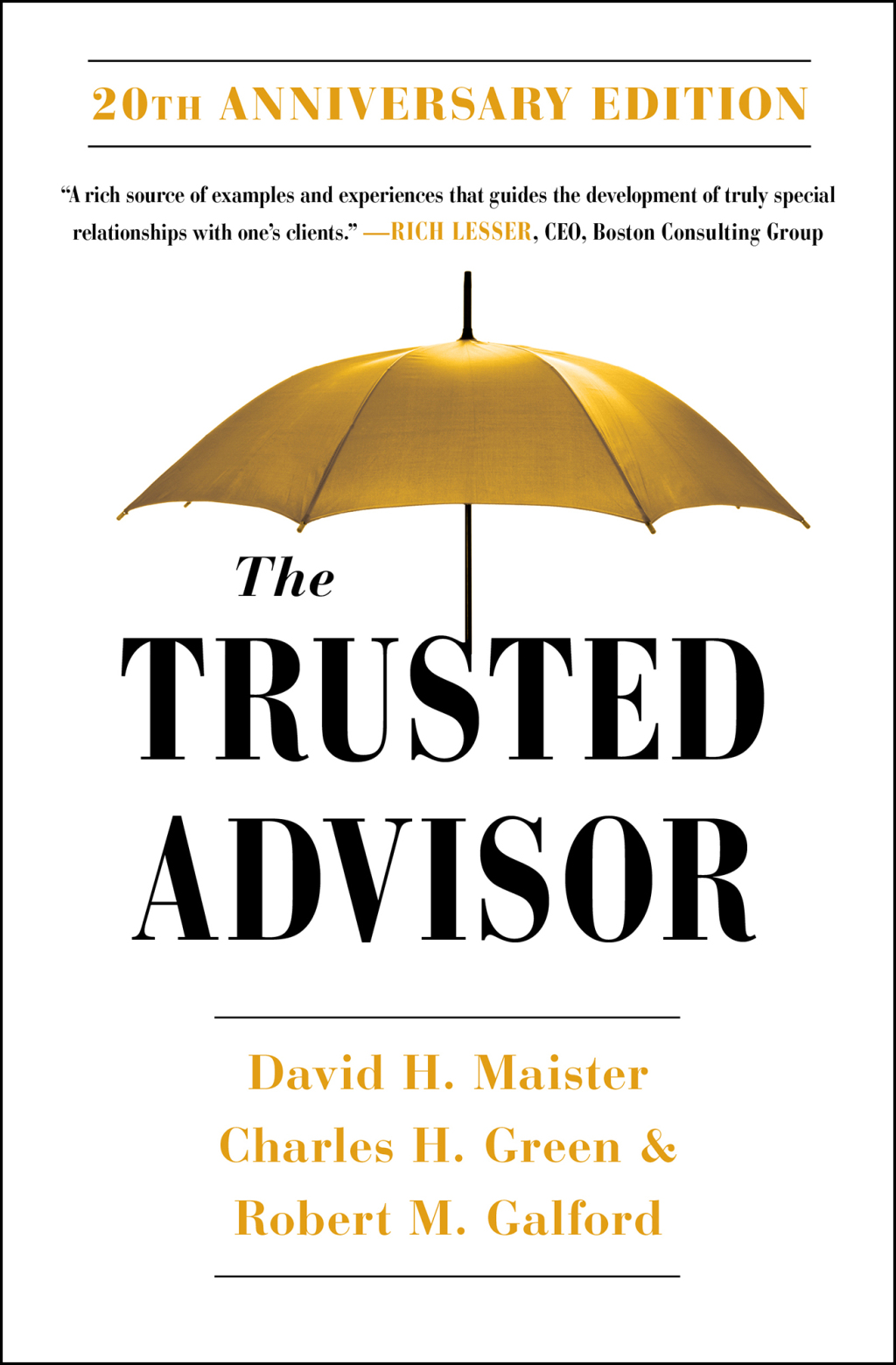The Trusted Advisor 20th Anniversary Edition - (PDF/EPUB Version)
