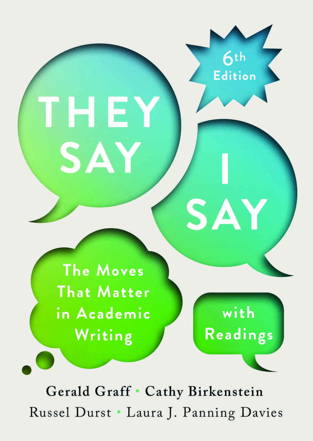 "They Say / I Say" with Readings 6th Edition â€“ PDF/EPUB Version Downloadable