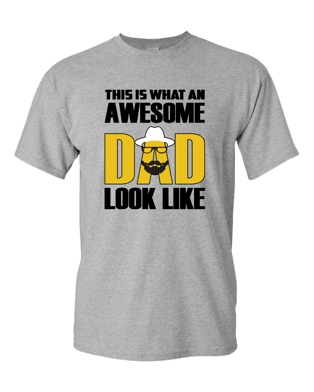 This is what an awesome cowboy dad look like tees, funny t-shirt