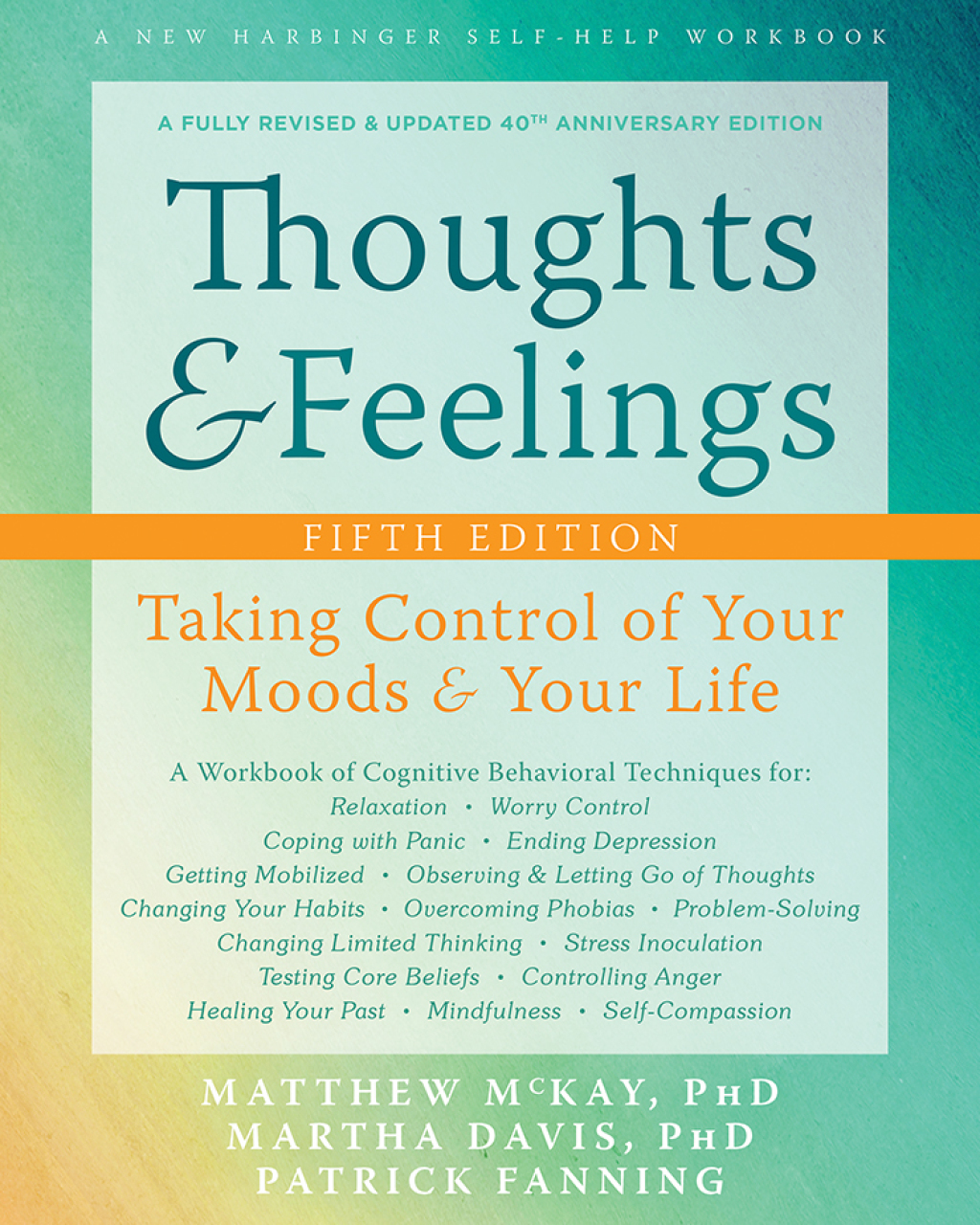 Thoughts and Feelings Taking Control of Your Moods and Your Life 5th Edition - (PDF/EPUB Version)