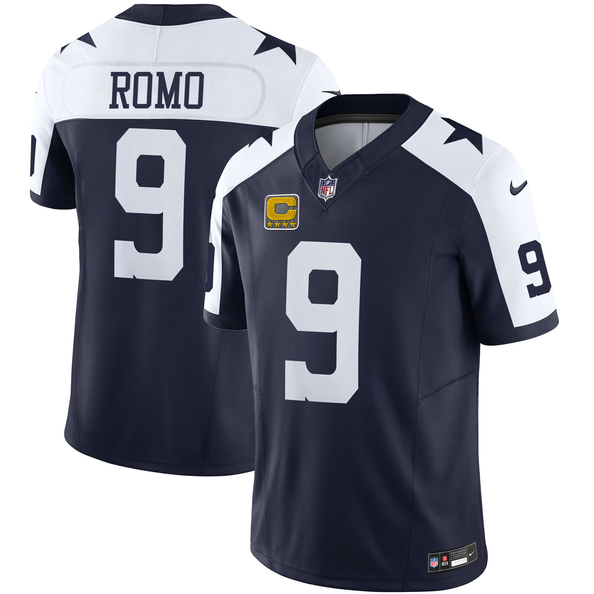 Tony Romo Men's Dallas Cowboys Vapor Limited Jersey ÃƒÂ¯Ã‚Â¿Ã‚Â½ All Stitched Alternate Jersey - All Stitched