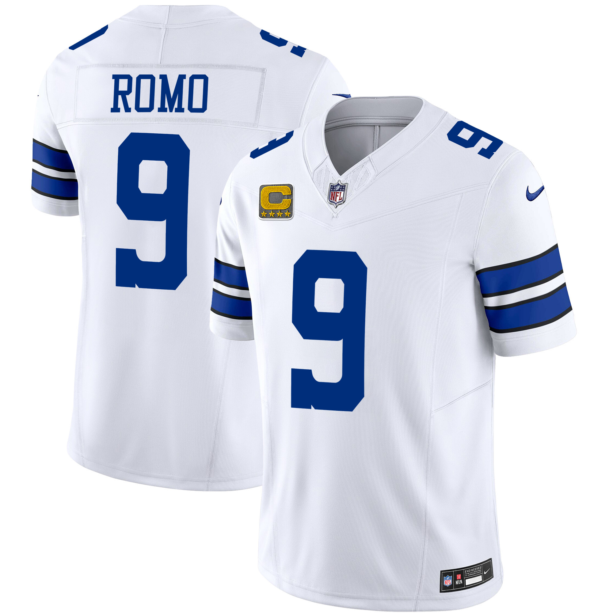 Tony Romo Men's Dallas Cowboys Vapor Limited Jersey ÃƒÂ¯Ã‚Â¿Ã‚Â½ All Stitched White Jersey - All Stitched