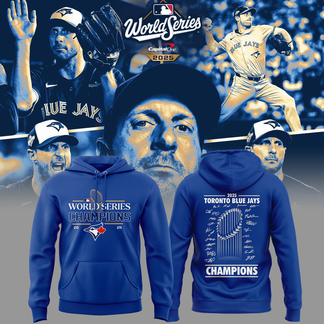 Toronto Blue Jays 2025 World Series Champions Limited Edition Combo Hoodie