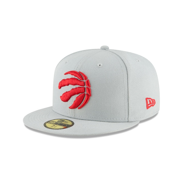 Toronto Raptors Basic Grey 59FIFTY Fitted