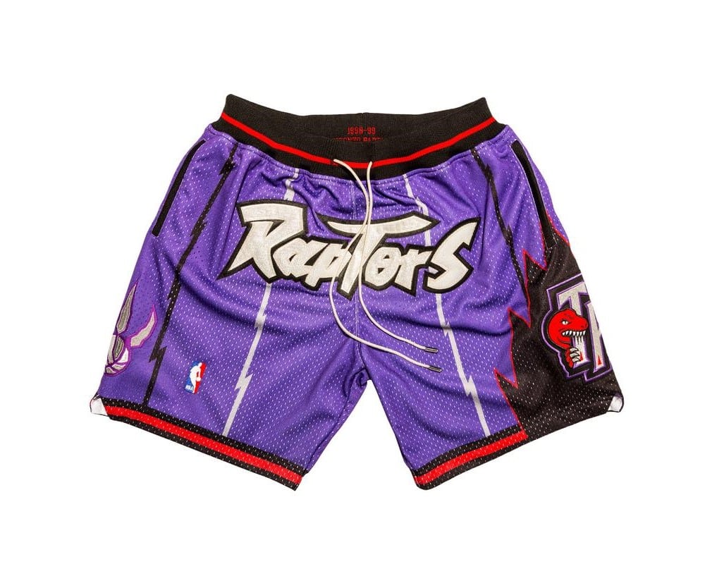 Toronto Raptors Shorts Purple - Basketball Shorts Store