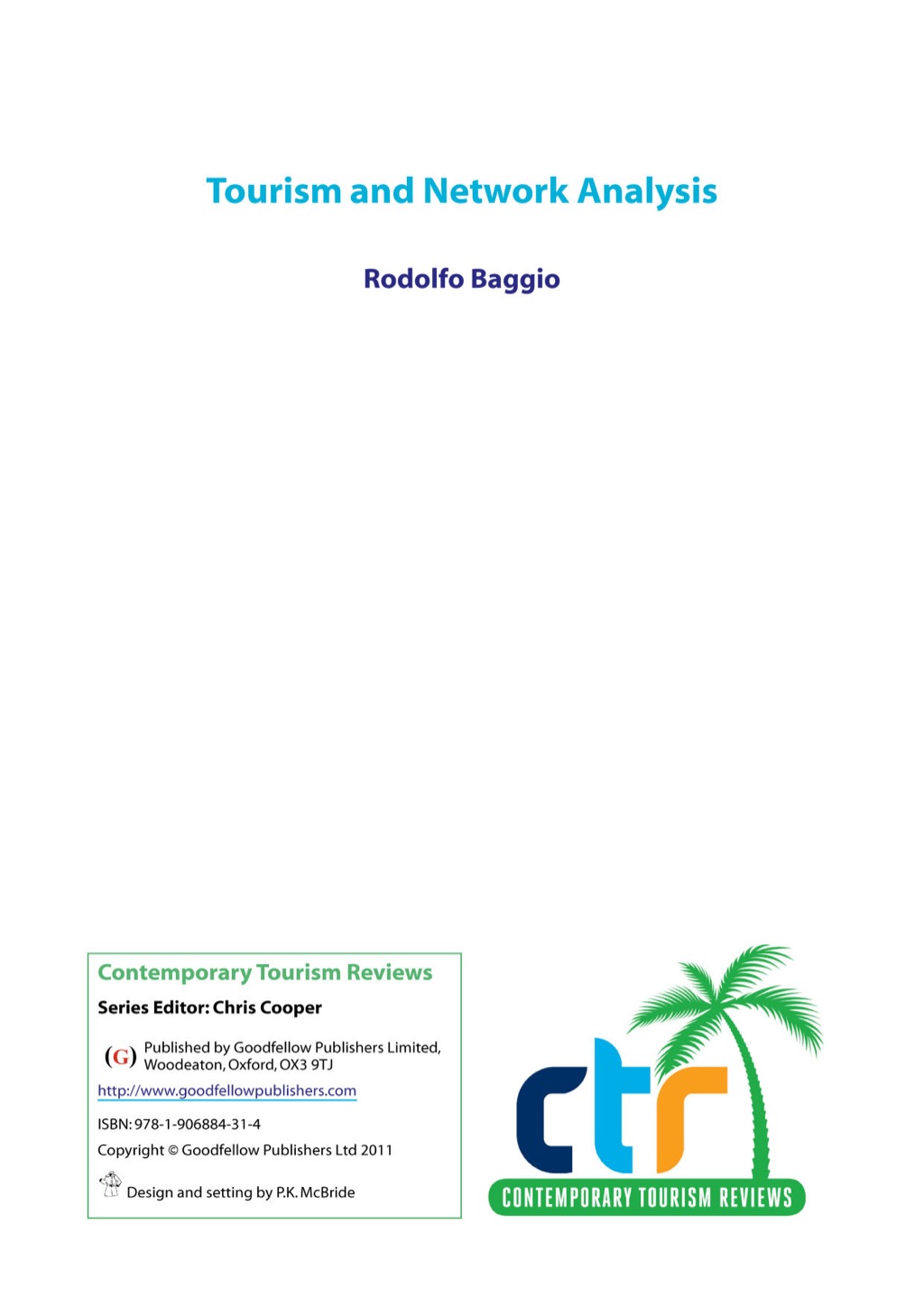 Tourism and Network Analysis - (PDF/EPUB Version)