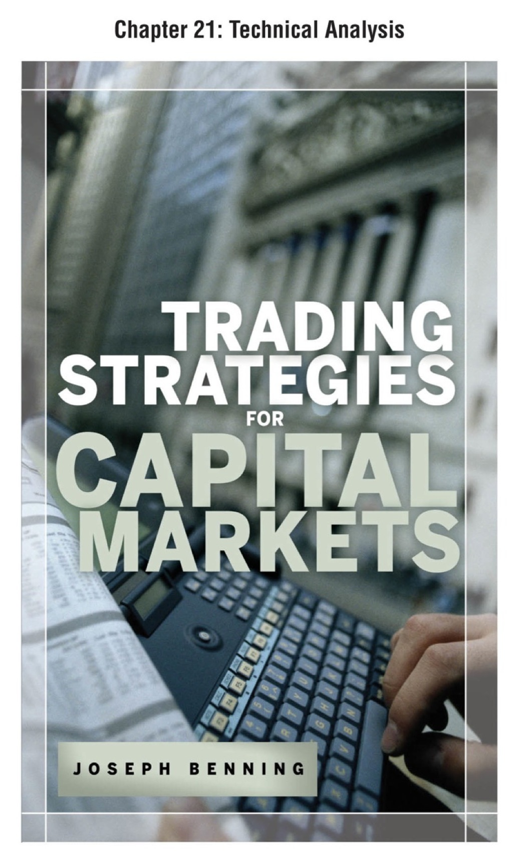 Trading Stategies for Capital Markets, Chapter 21 - Technical Analysis - (PDF/EPUB Version)