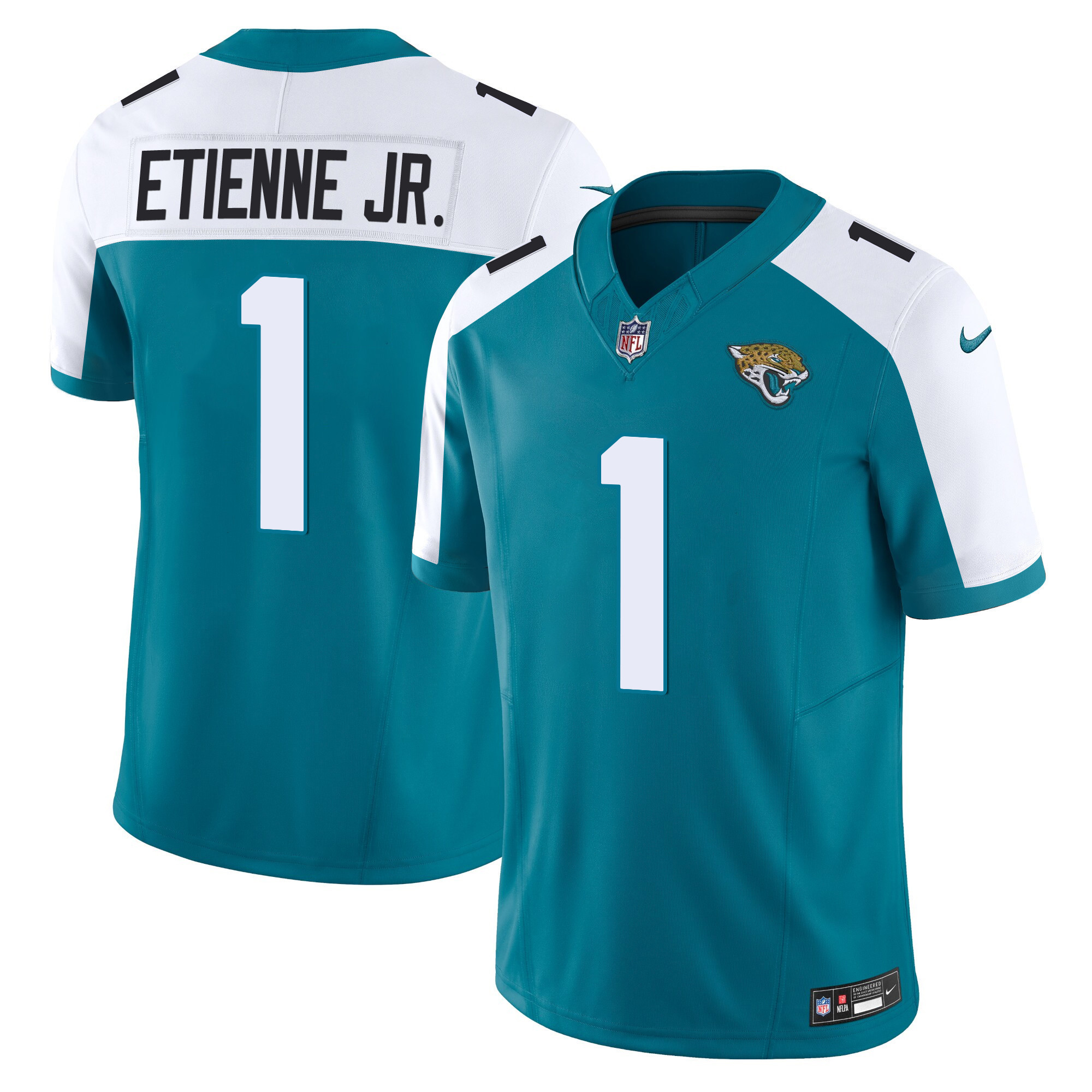 Travis Etienne Jr. Men's Jacksonville Jaguars Vapor Limited Alternate Jersey - All Stitched