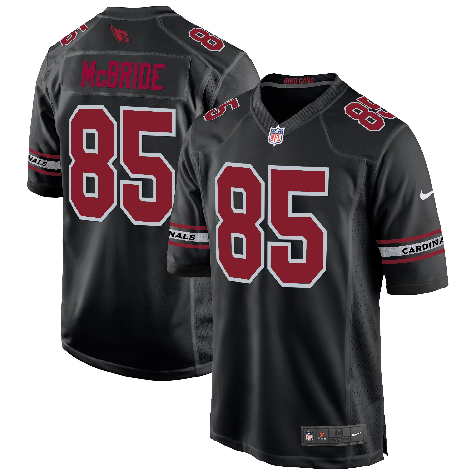 Trey McBride Men's Arizona Cardinals 2024 Game Black Jersey - All Stitched