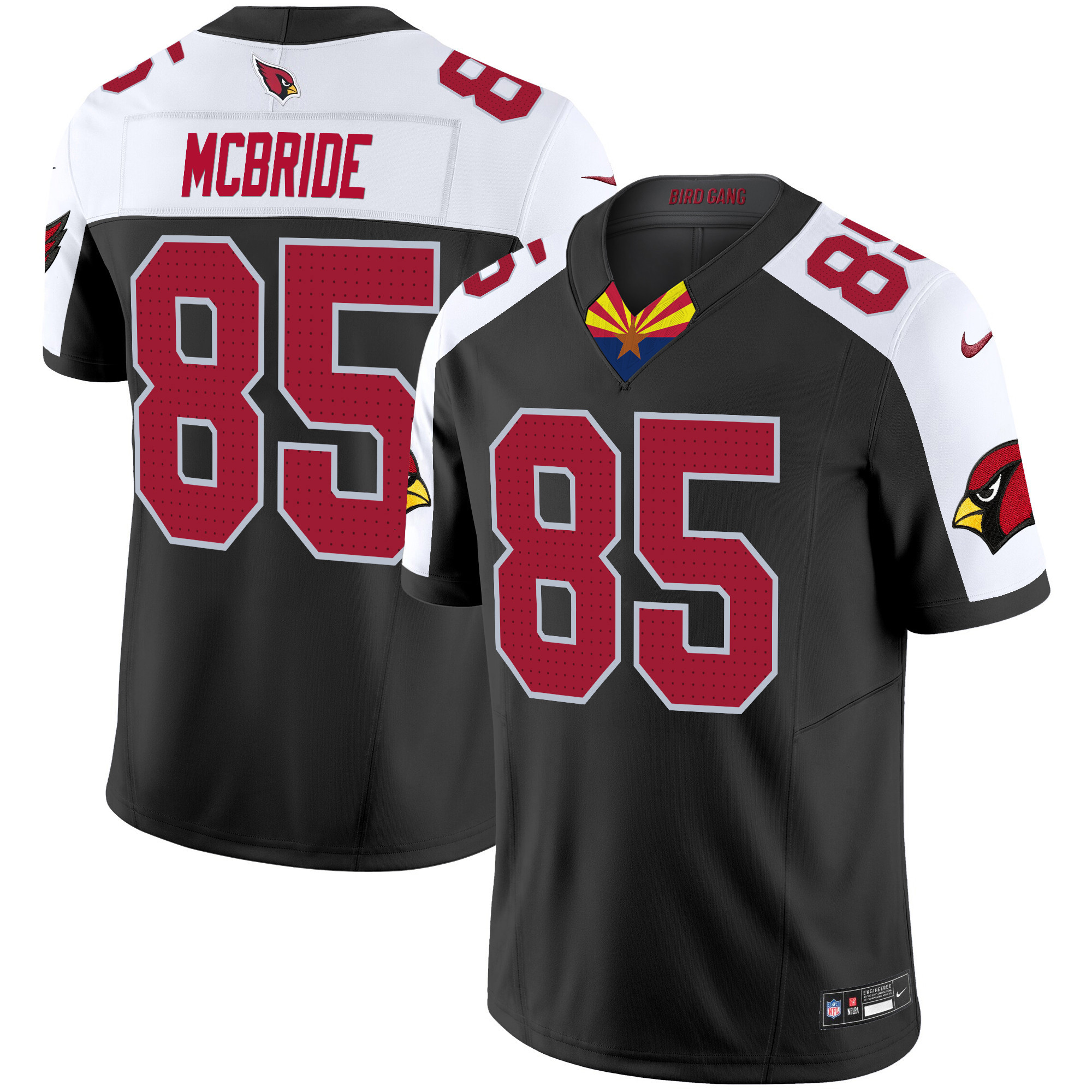 Trey McBride Men's Arizona Cardinals 2024 Special Vapor Limited Black Alternate Jersey - All Stitched