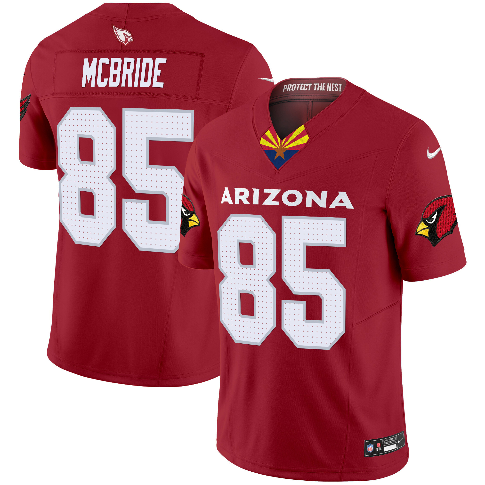 Trey McBride Men's Arizona Cardinals 2024 Special Vapor Limited Red Jersey - All Stitched