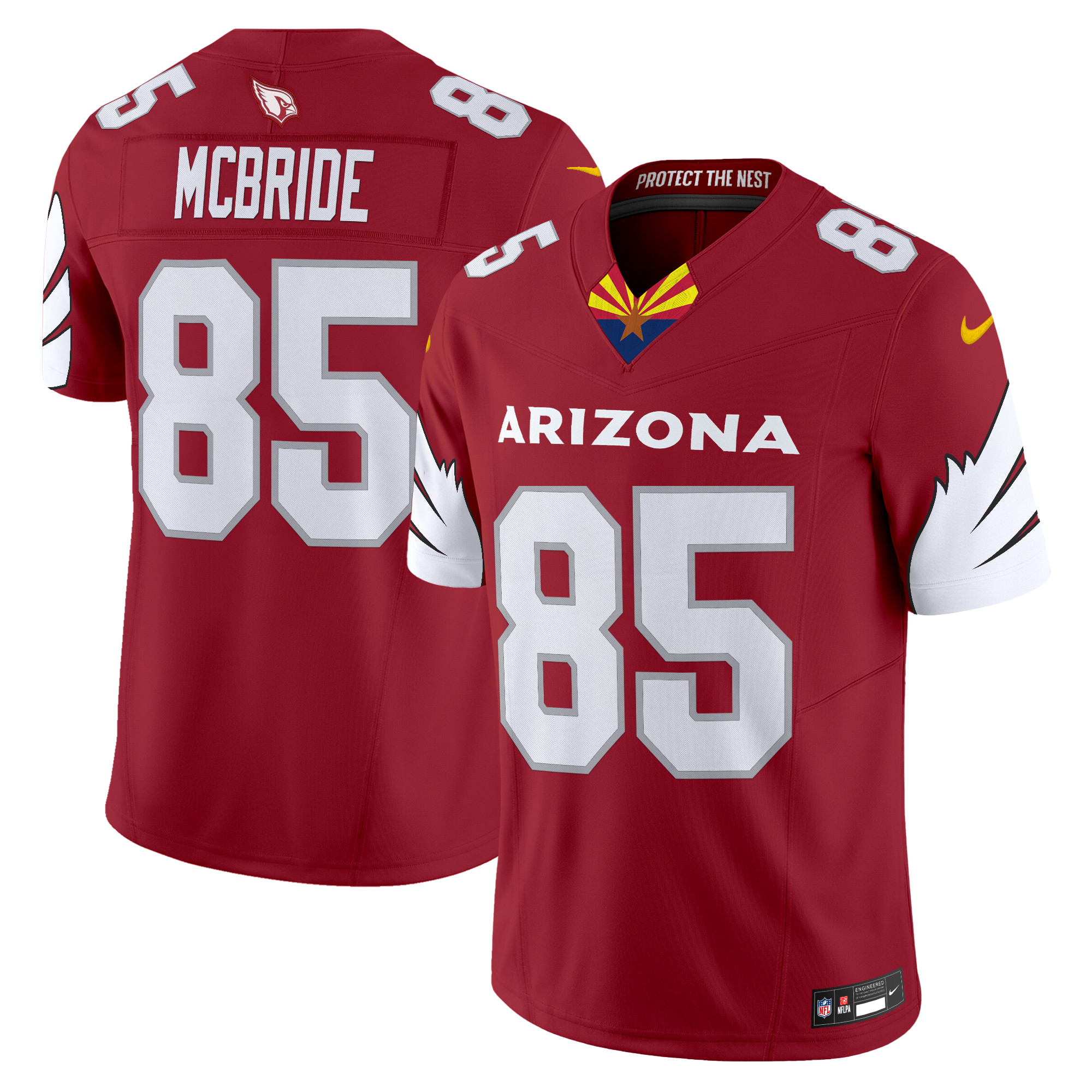 Trey McBride Men's Arizona Cardinals 2024 Special Vapor Limited Red Jersey - All Stitched