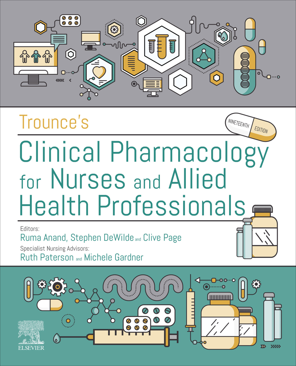Trounce's Clinical Pharmacology for Nurses and Allied Health Professionals - Elsevier eBook on VitalSource 19th Edition - (PDF/EPUB Version)