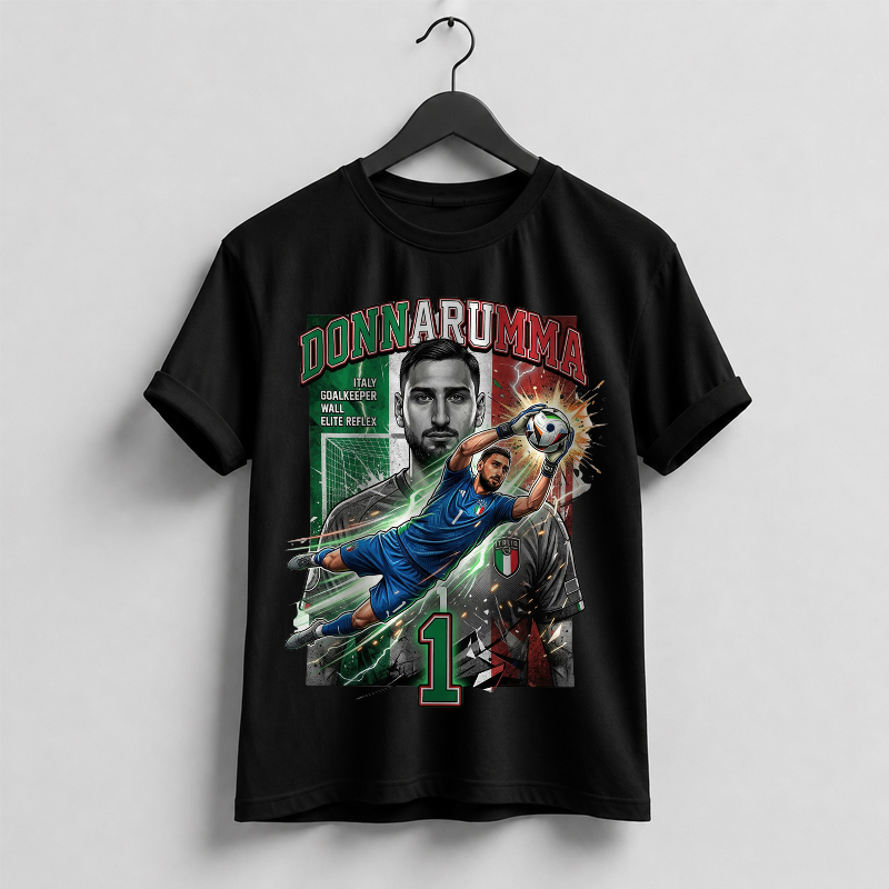 Donnarumma Italy Goalkeeper Wall World Cup 2026 Tshirt