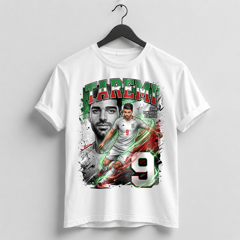 Taremi Iran Forward Scoring Star World Cup 2026 Tshirt