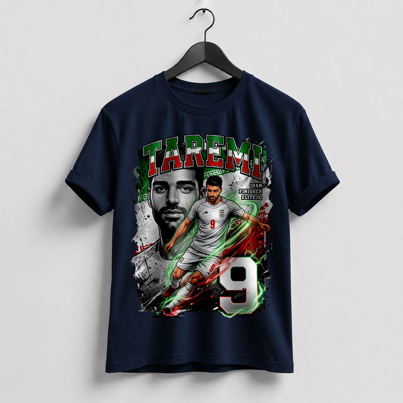 Taremi Iran Forward Scoring Star World Cup 2026 Tshirt