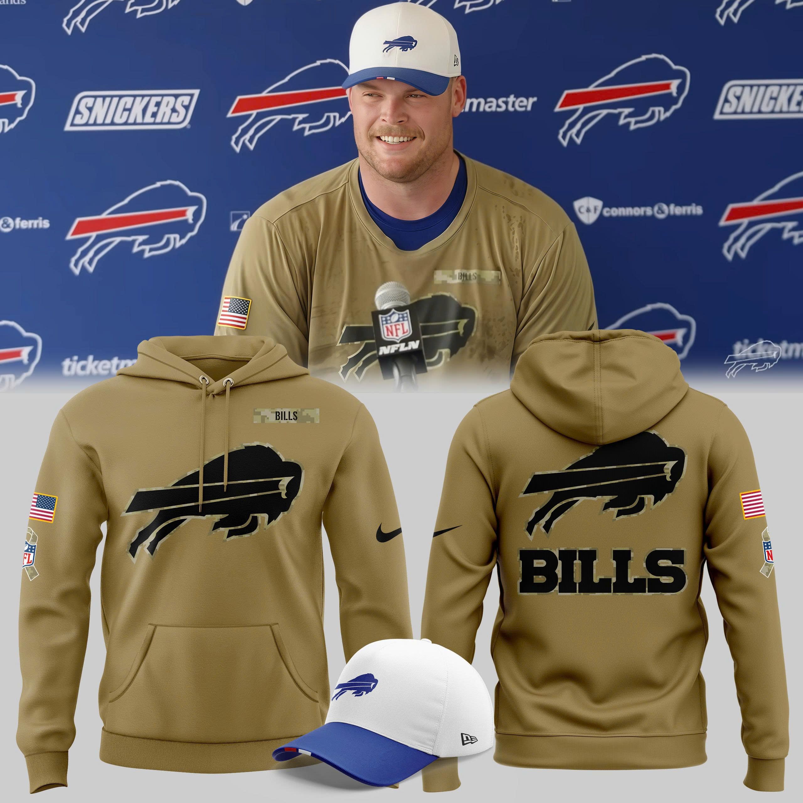 Unisex Buffalo Bills Fleece Hoodie - Blue Game Day