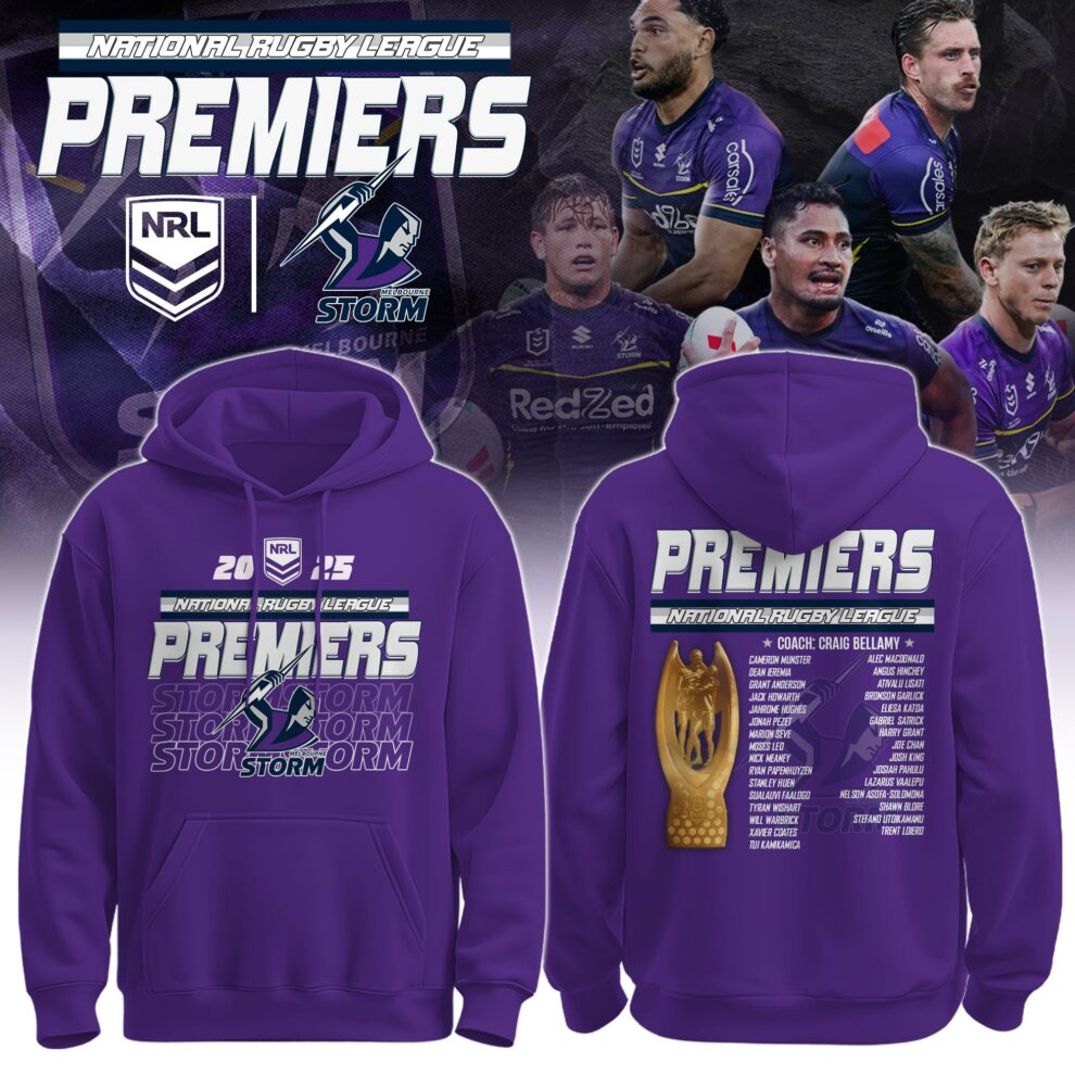 Unisex Storm 2025 Premiers Championship Hoodie