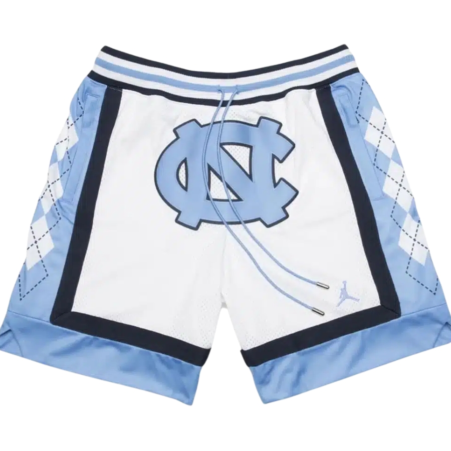 University of North Carolina UNC White Shorts - Basketball Shorts Store