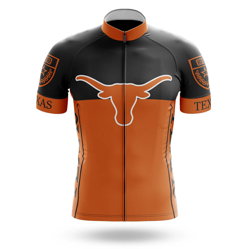 Ut Austin Riding Cap University of Texas Austin V2 UT Austin Cycling Jersey for Men ...