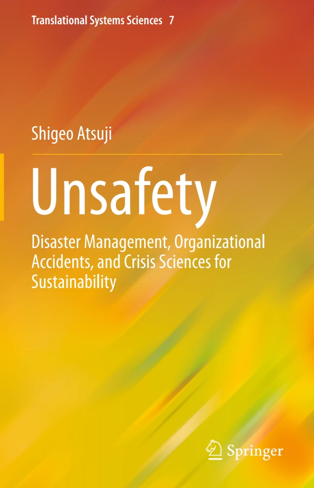 Unsafety Unsafety Disaster Management, Organizational Accidents, and Crisis ...