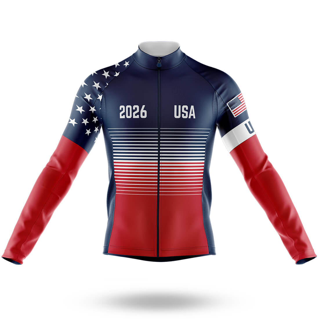 USA 2026 - Men's Cycling Long Sleeve Jersey