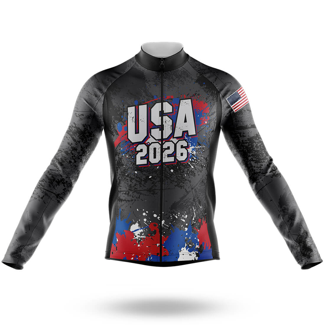 USA 2026 V3 - Men's Cycling Long Sleeve Jersey