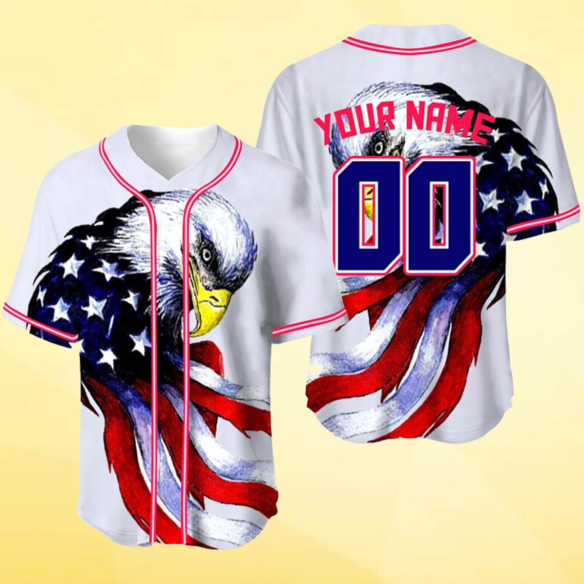 USA Baseball Jersey, American Baseball Lovers Shirt ,Baseball Fans Jersey, baseball jersey custom, Patriotic Shirt, 4th of july shirt