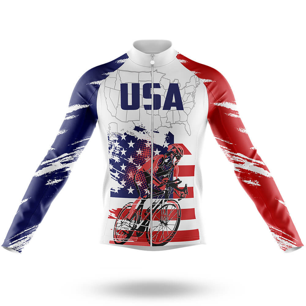 USA S19 - Men's Cycling Long Sleeve Jersey