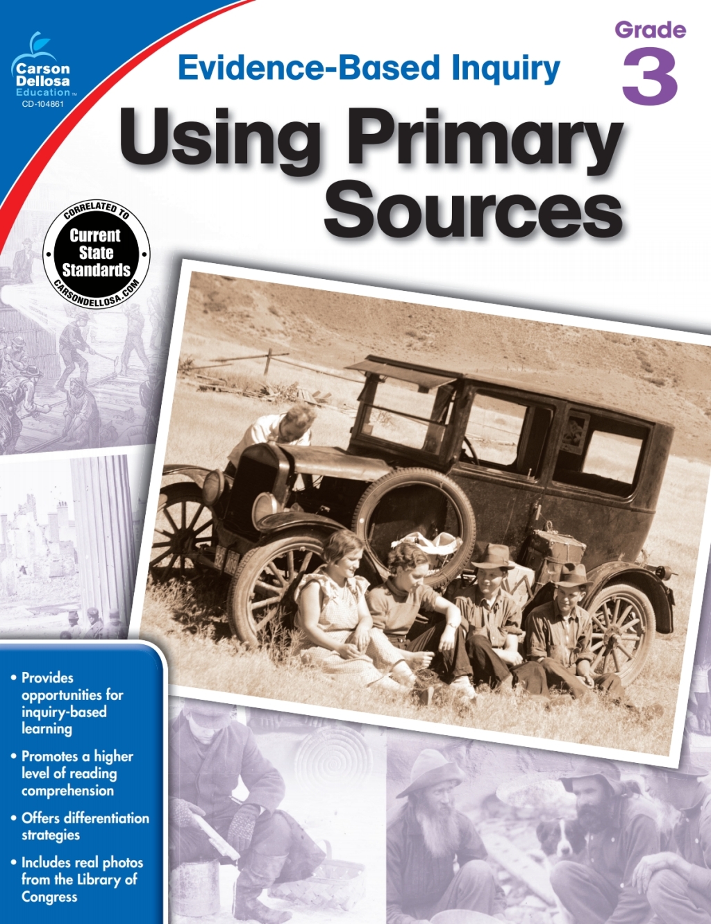 Using Primary Sources, Grade 3 - (PDF/EPUB Version)