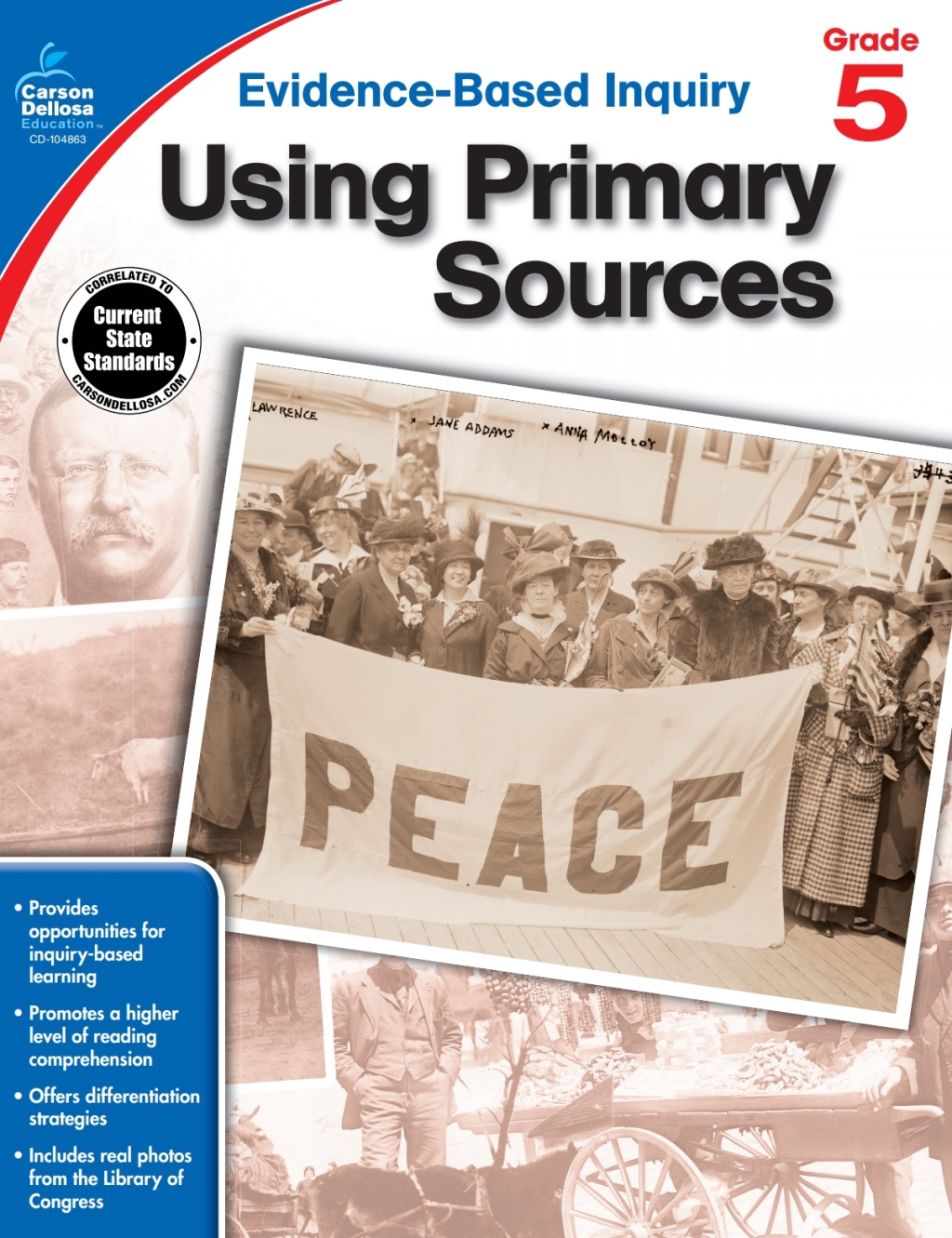 Using Primary Sources, Grade 5 - (PDF/EPUB Version)