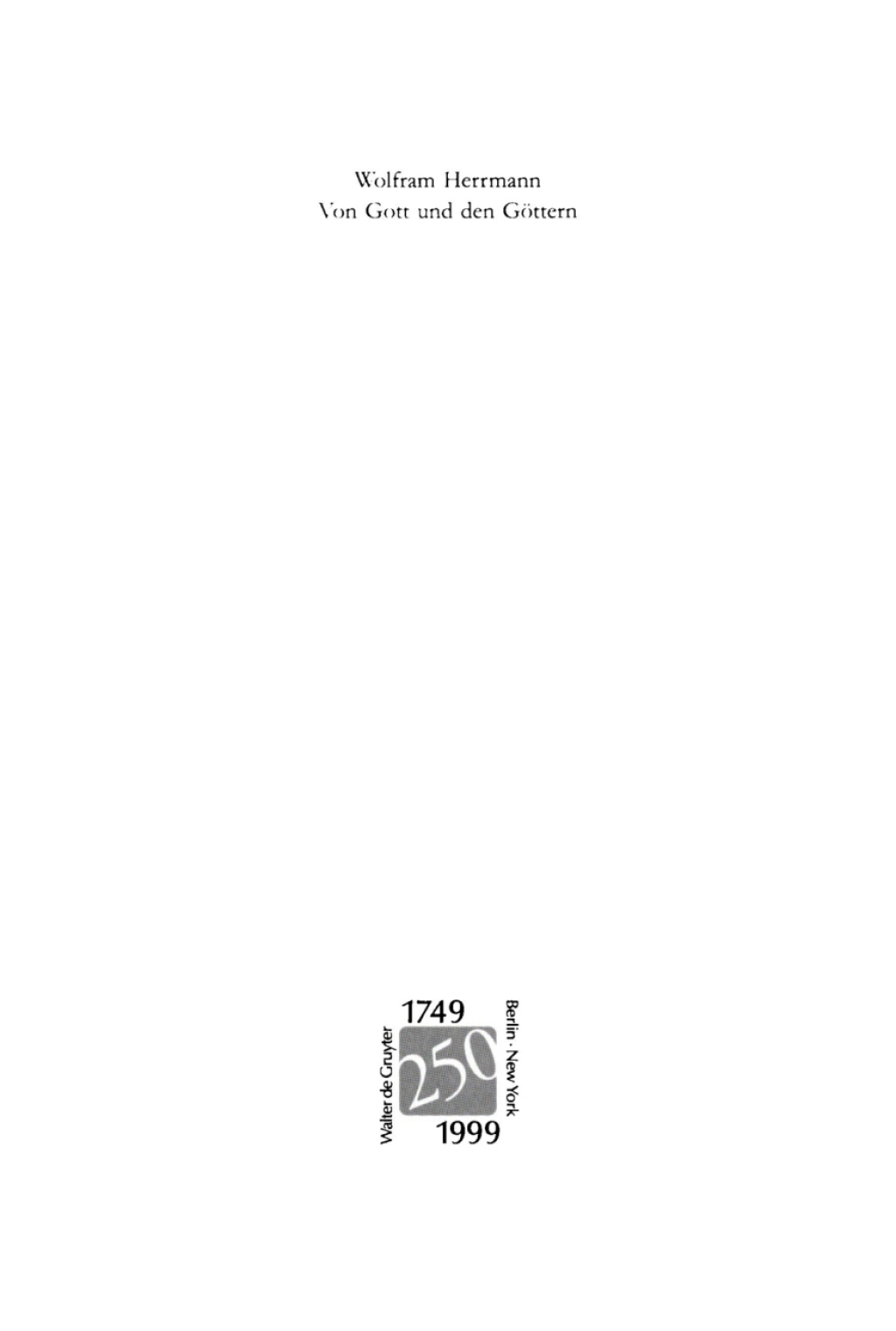 Von Gott und den GÃ¶ttern Gesammelte AufsÃ¤tze zum Alten Testament 1st Edition â€“ PDF/EPUB Version Downloadable