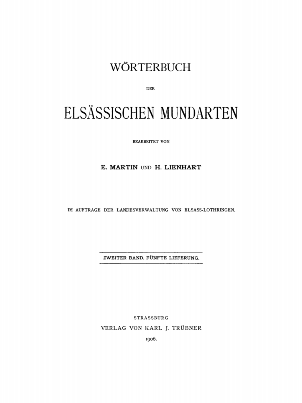 WÃ¶rterbuch der elsÃ¤ssischen Mundarten. Band 2, Lfg 5 1st Edition â€“ PDF/EPUB Version Downloadable