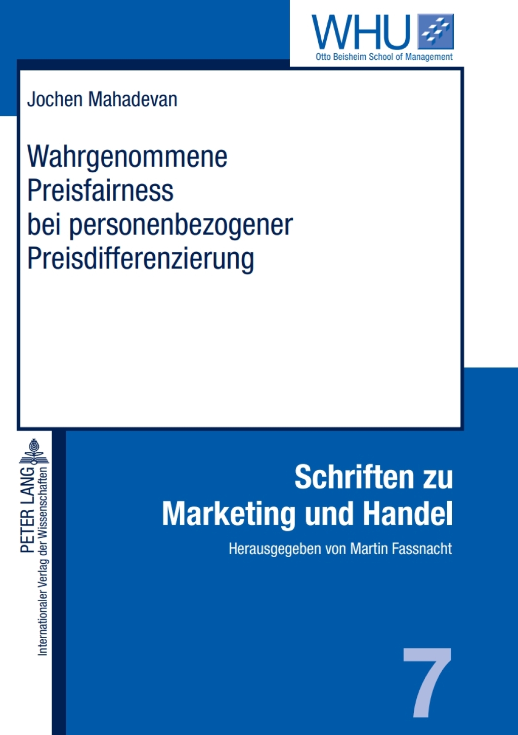 Wahrgenommene Preisfairness bei personenbezogener Preisdifferenzierung 1st Edition â€“ PDF/EPUB Version Downloadable