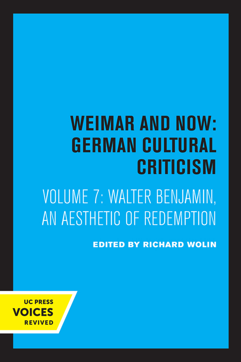 Walter Benjamin An Aesthetic of Redemption 1st Edition â€“ PDF/EPUB Version Downloadable