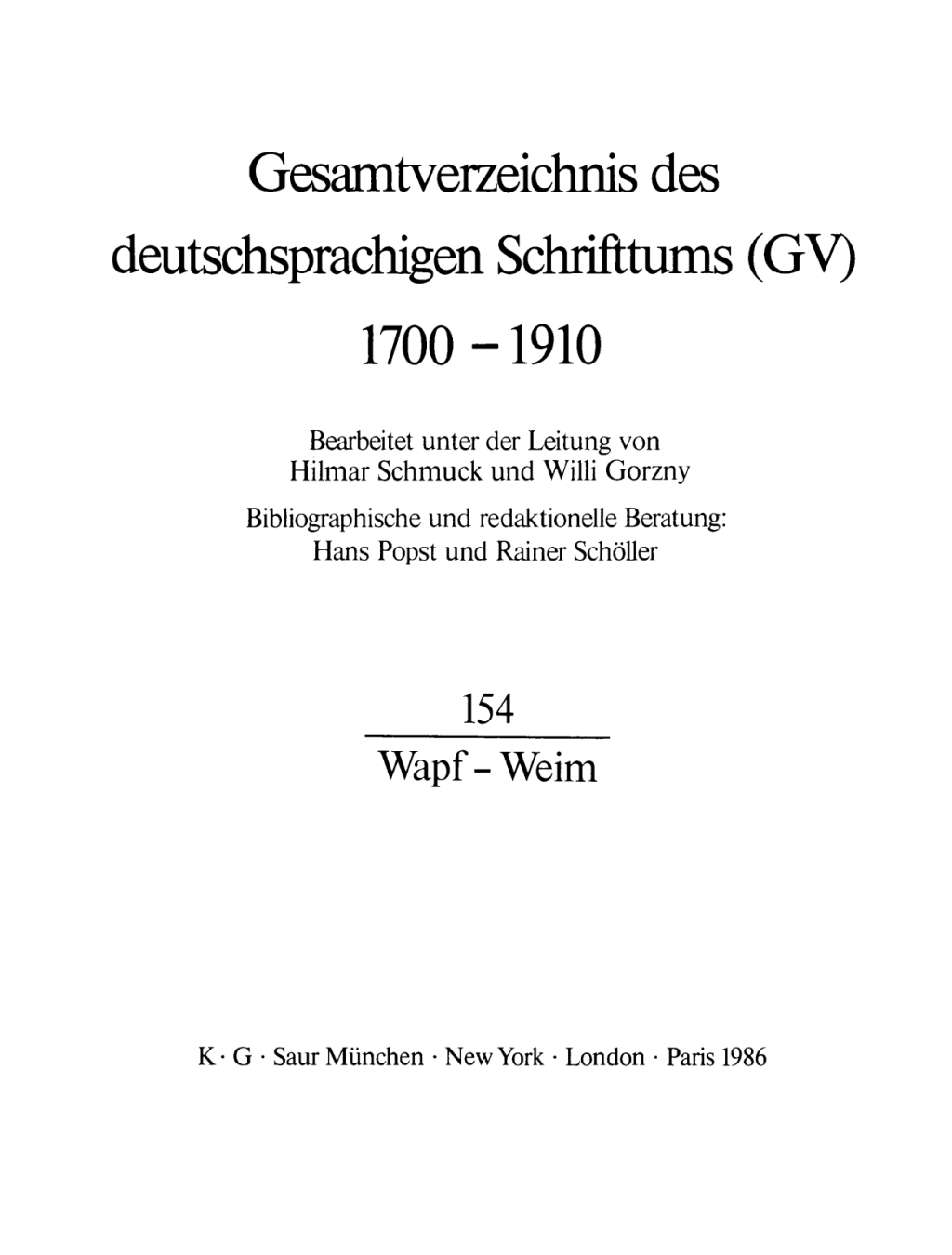Wapf - Weim 1st Edition â€“ PDF/EPUB Version Downloadable