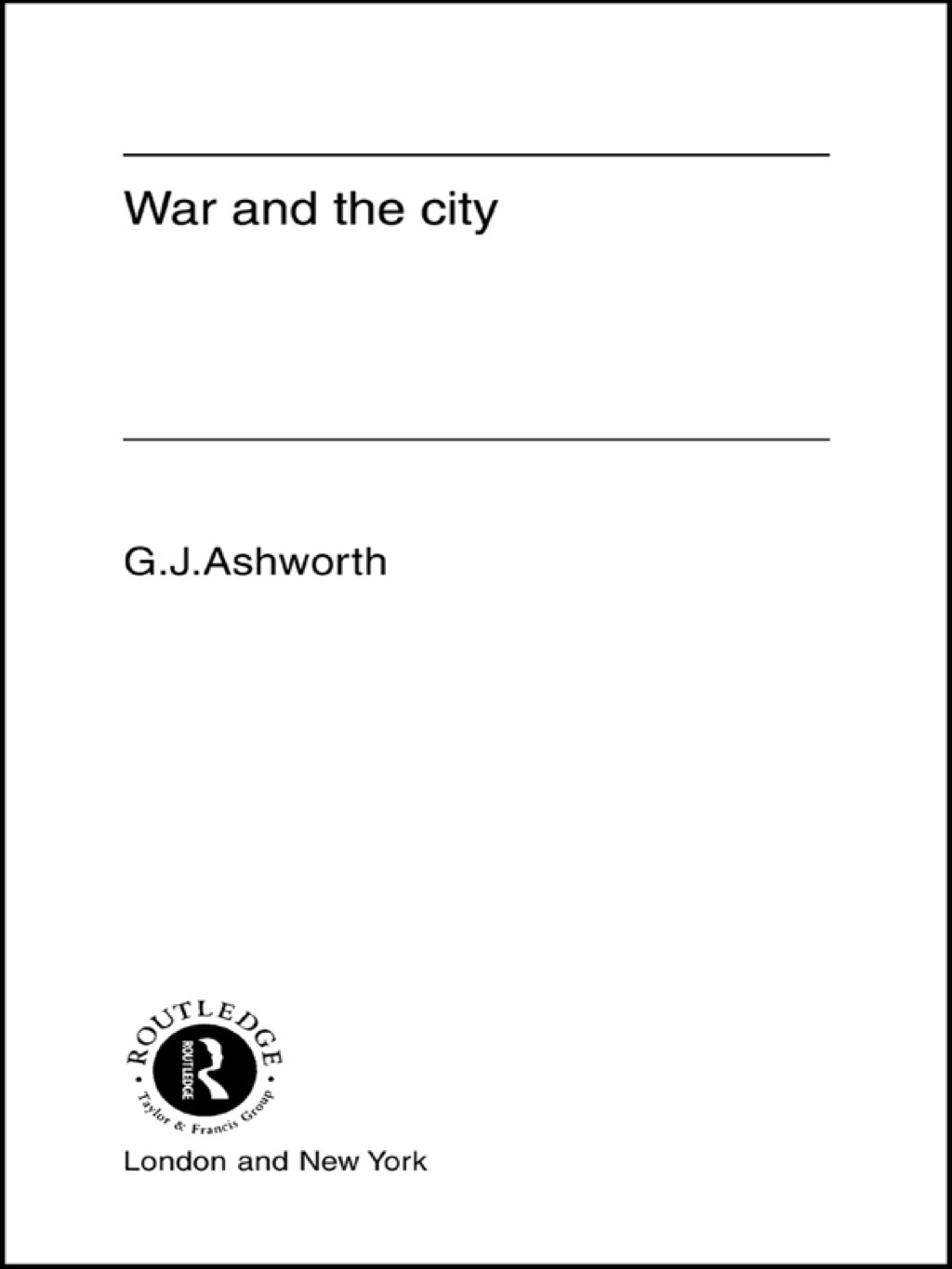 War and the City 1st Edition â€“ PDF/EPUB Version Downloadable